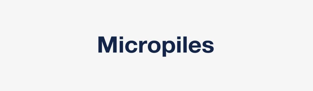 Micropiles Button