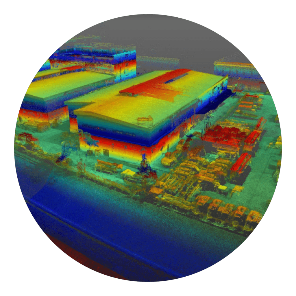 Drone photogrammetry deliverables (3D point cloud)